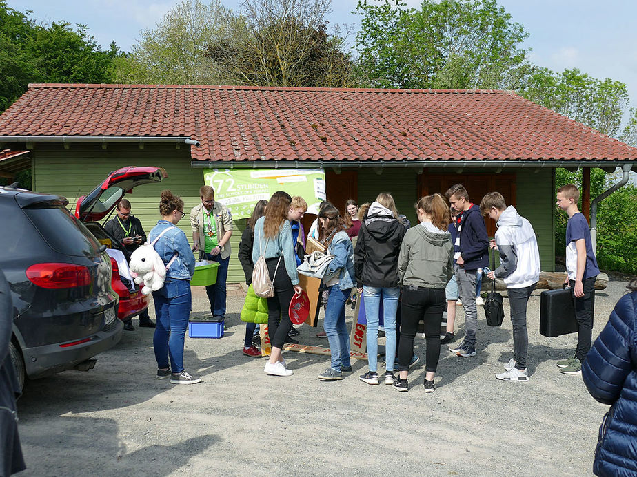 72 Stunden Aktion – auf dem Hasunger Berg (Foto: Karl-Franz Thiede)